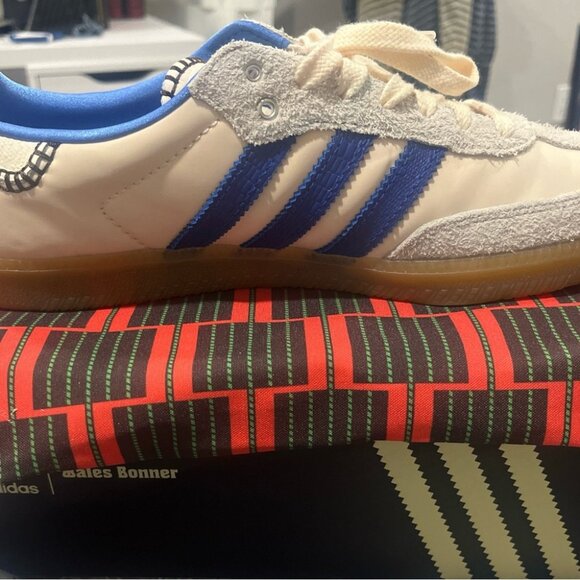 Adidas x Wales Bonner Samba "Wonder Clay Royal Blue" Sneakers - Picture 3 of 9